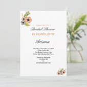 Vorlage für die Blumendusche (Stehend Vorderseite)