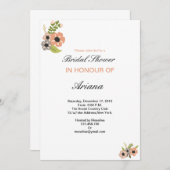 Vorlage für die Blumendusche (Vorne/Hinten)