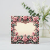 Vorlage für die Blumenrosa und die grüne Blankenka (Stehend Vorderseite)