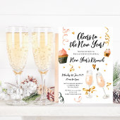 Vorlage für die Brunch-Party Einladung im neuen Ja