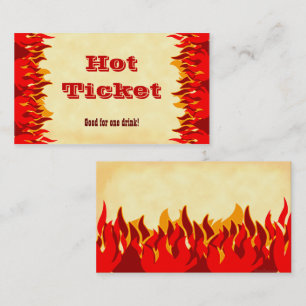 Vorlage für die Business Card für Veranstaltungen Visitenkarte