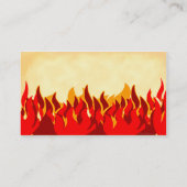 Vorlage für die Business Card für Veranstaltungen Visitenkarte (Rückseite)