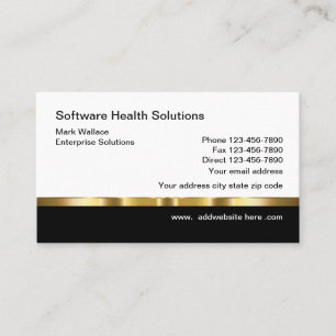 Vorlage für die Business Card im Gesundheitsberei Visitenkarte