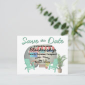 Vorlage für die Campingfamilie Wiedersehen Save th (Stehend Vorderseite)