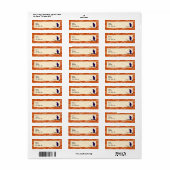 Vorlage für die Crow-Adressbezeichnungen (Vorne)