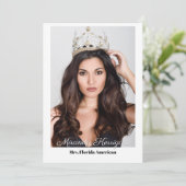 Vorlage für die Darstellung der Foto-Autogrammkart (Stehend Vorderseite)