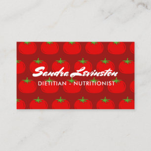 Vorlage für die Diätistische Ernährungsberatung Visitenkarte