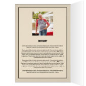 Vorlage für die druckbare Beerdigung (Innen (Links))