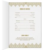 Vorlage für die druckbare Beerdigung (Innen (Rechts))