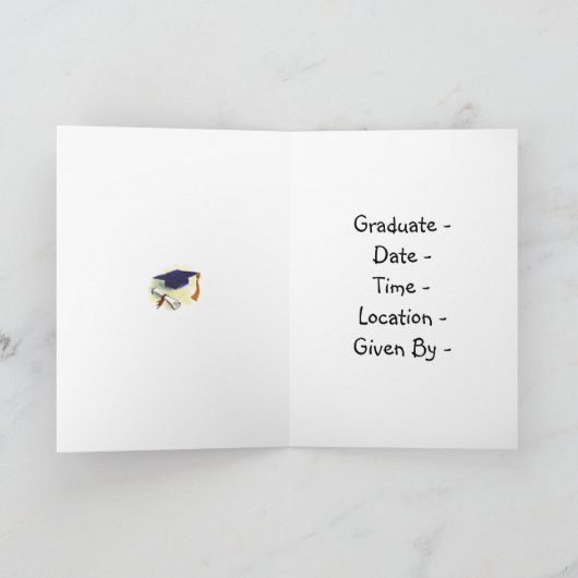 Vorlage für die Einladung der Prüfungspartei (Innenseite)