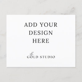 Vorlage für die Einladung von Postkarten