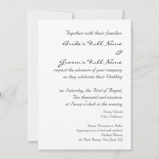 VORLAGE FÜR DIE EINLADUNG VON WEDEN (Vorderseite)