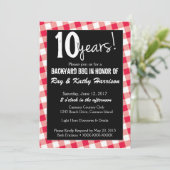 Vorlage für die Einladung zum Jubiläum im Hinterho (Stehend Vorderseite)