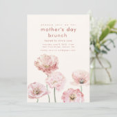 Vorlage für die Einladung zum Muttertag (Stehend Vorderseite)