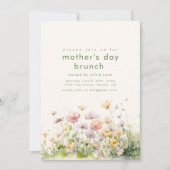 Vorlage für die Einladung zum Muttertag (Vorderseite)
