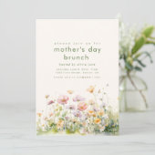Vorlage für die Einladung zum Muttertag (Stehend Vorderseite)