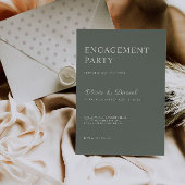 Vorlage für die Einladung zur grünen Verlobung der