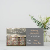 Vorlage für die Einladung zur Meditation (Stehend Vorderseite)