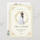 Vorlage für die Einladungskarte (Vorne/Hinten)