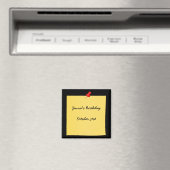 Vorlage für die Erinnerung nach der Eingabe, ferti Magnet (In Situ (Geschirrspüler))