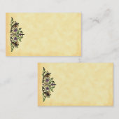 Vorlage für die Erntekorbkopie-Visitenkarte Visitenkarte (Vorne/Hinten)