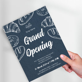 Vorlage für die Eröffnung des Konditorei Business Flyer