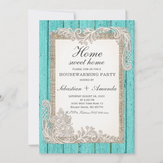 Vorlage für die Erwärmung von rustikalen Häusern (Vorderseite)