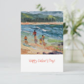 Vorlage für die Familienbestrandkarte (Stehend Vorderseite)