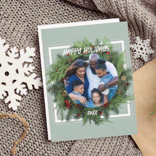 Vorlage für die Familienurlaubskarte