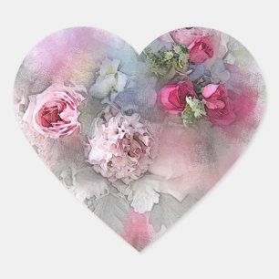 Vorlage für die Farbblende in benutzerdefinierten  Herz-Aufkleber