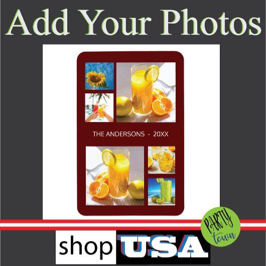 Vorlage für die Foto-Stammkollektion Magnet