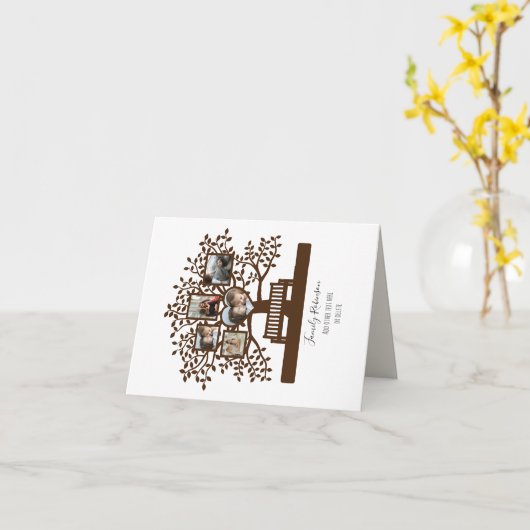 Vorlage für die Fotocollage-Familie Personalisiert (Gelbe Blume)