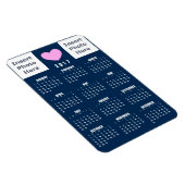 Vorlage für die FotoCollage von Lieben - Kalenderb Magnet (Rechte Seite)