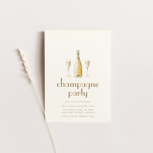 Vorlage für die französische Party Einladung Paris