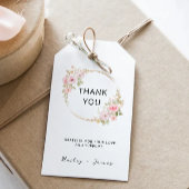 Vorlage für die Gastgeschenk Hochzeit der Rose Geschenkanhänger