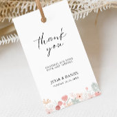 Vorlage für die Gastgeschenk Hochzeit der Wildblum Geschenkanhänger