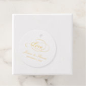 Vorlage für die Gastgeschenk Hochzeit von Skripts Geschenkanhänger (Mit Box)