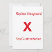 Vorlage für die Geburtsankündigung (Rückseite)