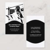 Vorlage für die Gestaltung der Visitenkarte (Vorne/Hinten)