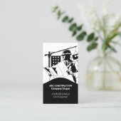 Vorlage für die Gestaltung der Visitenkarte (Stehend Vorderseite)