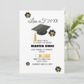 Vorlage für die Graduierungsgruppeneinladung (Stehend Vorderseite)