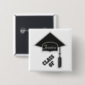 Vorlage für die Graduierungsklammern Button (Vorne & Hinten)