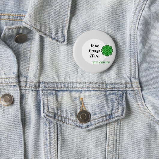 Vorlage für die grüne Blume von Multifunktionsleis Button (Beispiel)