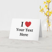 Vorlage für die Grußkarte I - Liebe hinzufügen (Gelbe Blume)