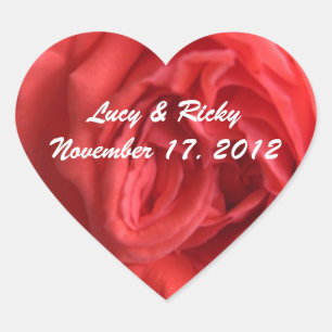 Vorlage für die Heart Envelope-Siegel-Aufkleber fü Herz-Aufkleber