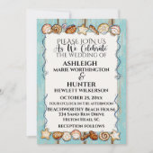 Vorlage für die Hochzeit am Strand, Version 2 (Vorderseite)