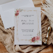 Vorlage für die Hochzeit von Rose