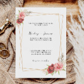 Vorlage für die Hochzeit von Rose