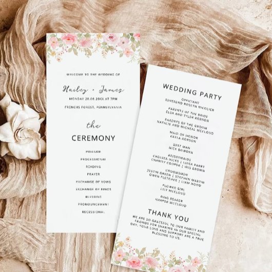 Vorlage für die Hochzeitsfeier der Rose