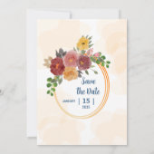 Vorlage für die Hochzeitskarte (Rückseite)